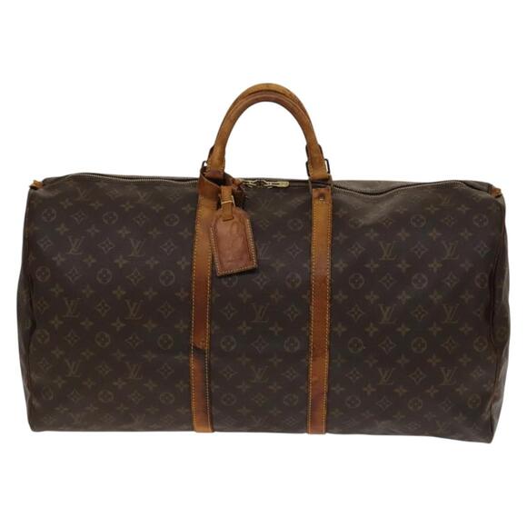 LOUIS VUITTON Monogram Keepall 60 Boston Bag M41422 - Picture 2 of 16